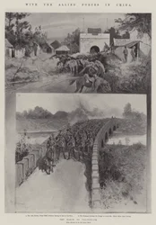 With the Allied Forces in China